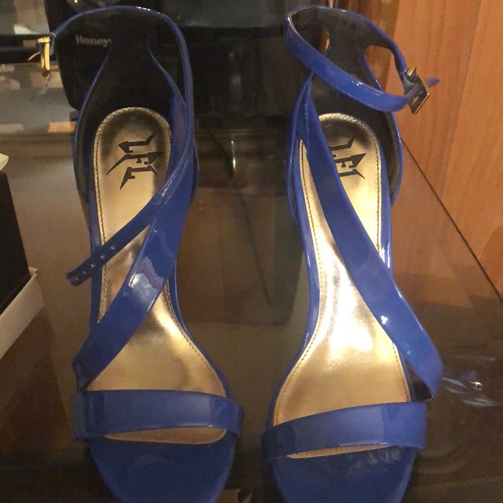 Blue heels